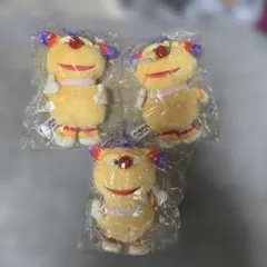 ぐ～チョコランタン ぬいぐるみボールチェーン ジャコビ3個セット — image 1