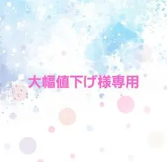 大幅値下げ様専用商品となります。他の方の購入はお控えくださいませ。 — image 1