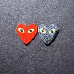 PLAY COMME des GARCONS ダブルハート Tシャツ M — image 1
