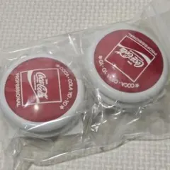 Coca-Cola ヨーヨー 2個セット マグネットおまけ付き♪ — image 1