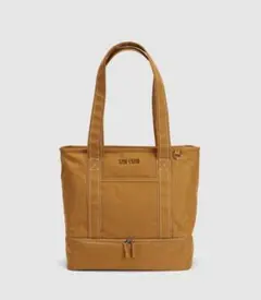 SUN CLUB キャンバス トートバッグ ブラウン — image 1