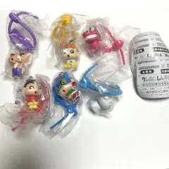 クレヨンしんちゃん カラフルマルチチャーム 全6種コンプリートセット — image 1