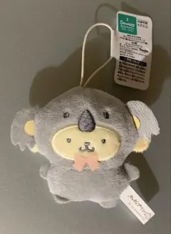 サンリオキャラクターズ ぬいぐるみ マスコット ポムポムプリン コアラ — image 1
