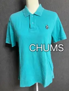 チャムス　CHUMS 半袖　ポロシャツ　ブルー　M — image 1
