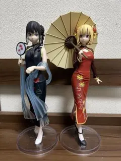 リコリコ　チャイナドレス　2体セット — image 1