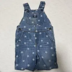 【未使用】OSHKOSH オシュコシュ　オーバーオール　星　4T — image 1