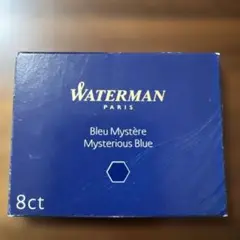 Waterman 万年筆用インクMysterious Blue 8本入 — image 1