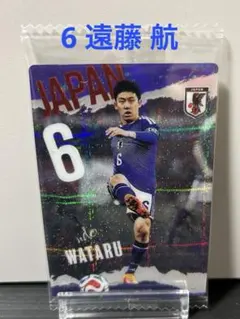 遠藤 航 サッカー日本代表 ツインウエハース トレーディングカード — image 1