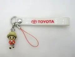 TOYOTA トヨタ ストラップ こども店長マスコット — image 1