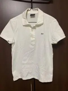 LACOSTE ラコステ ポロシャツ ホワイト サイズ2 — image 1