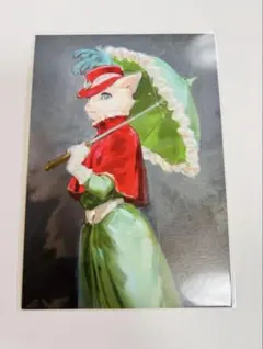 ジブリパーク限定　ルイーゼ肖像画 アトリエ地球屋　 ポストカード — image 1