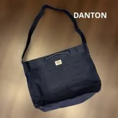 【DANTON】ショルダー　バッグ　ネイビー — image 1