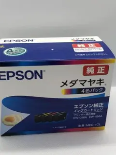 EPSON 純正インクメダマヤキ　カートリッジ MED-4CL 4色パック未使用 — image 1