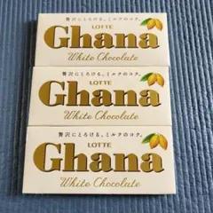 LOTTE Ghana White Chocolate 3個セット — image 1