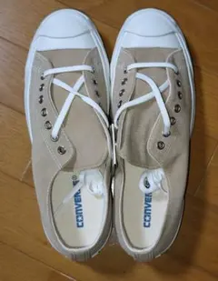 新品未使用　CONVERSE ジャックパーセル サンドベージュ 27.5cm — image 1
