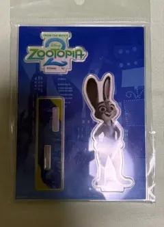 ズートピア2 アクリルスタンド ジュディ・ホップス Happyくじ G賞 未使用 — image 1