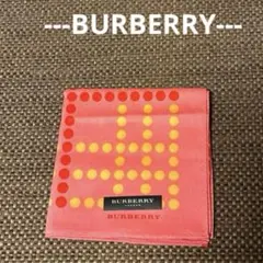 【BURBERRY】バーバリーハンカチ『新品・未使用』 — image 1