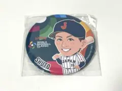 WBC2026侍ジャパン　周東右京　ガチャ缶バッジ — image 1