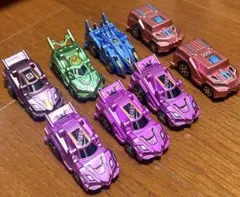 最終値下げ　メタリックすプルバックミニカー　スポーツカー8台セット売り　約7cm — image 1
