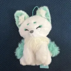 AMUFUN ちょコンとキツネ 九尾錦雅 ぬいぐるみ ボールチェーン — image 1