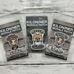 3個セット KILONINER キロナイナー パッチ コラボ 平本蓮 格闘家 — image 1