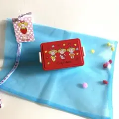 カーリーコレクション　保冷蓋(赤) ランチボックス — image 1
