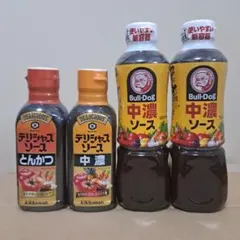 【27.03】キッコーマン ブルドック ソース 4本セット — image 1