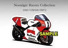 WGP YZR500 ウェインレイニー イラストステッカー【OWF2】 — image 1