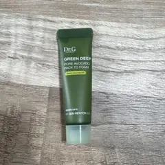 Dr.G GREEN DEEP PORE AVOCADO PACK TOFOAM — image 1