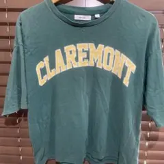 niko and... CLAREMONT ロゴTシャツ グリーン — image 1