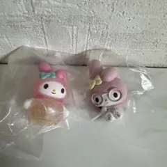 サンリオ マイメロディ カプセルトイ マスコット 2種セット — image 1