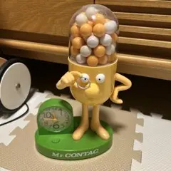 最終価格【非売品】Mr. CONTAC 目覚まし時計付きガチャガチャ — image 1