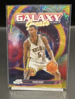 Jalen Rose Galaxy Greats /50 NBA cosmic — image 1