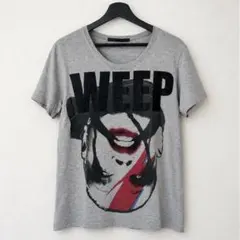 【Moonage Devilment】WEEP グラフィック プリント Tシャツ — image 1