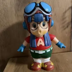 当時物！希少！ Dr.スランプアラレちゃん ソフビ貯金箱 — image 1