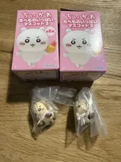 ちいかわ たべものいっぱいマスコット3 ラッコ　2個セット — image 1
