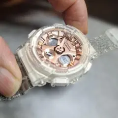 電池新品　極美品　CASIO G-SHOCK GMA-S120SR　スケルトン — image 1