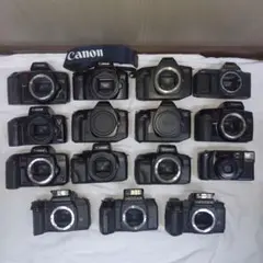 フィルムカメラ 15台 まとめ売り EOS Canon PENTAX等 ジャンク — image 1
