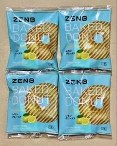ZENB ゼンブ ベイクド ドーナツ　レモングレーズド　4個 — image 1
