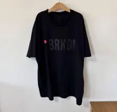 BRKDN ロゴプリント Tシャツ ブラック Mサイズ — image 1