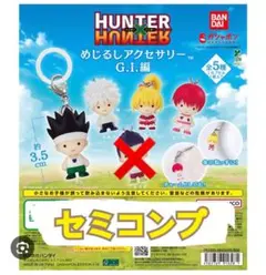 HUNTER×HUNTER めじるしアクセサリー G.I.編 セミコンプ — image 1