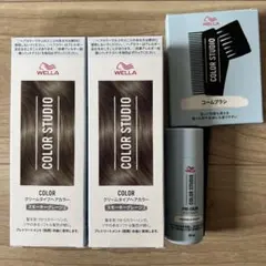 WELLA COLOR STUDIO スモーキーグレージュ 2箱セット — image 1