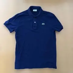 LACOSTE ラコステ ポロシャツ ネイビー サイズ3 ファブリカ日本製 — image 1