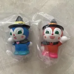 あつまれアンパンマン　2個セット　ドキンちゃん　コキンちゃん　指人形　ハロウィン — image 1
