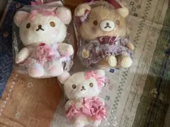 リラックマ コリラックマ Maison de FLEUR ぬいぐるみ セット — image 1