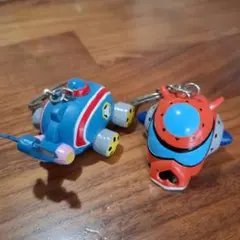 タツノコキャラクターフィギュア キーホルダー 2個 — image 1