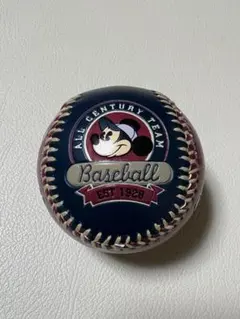 希少 アメリカ ディズニーランド 野球ボール ミッキー 硬球 ミッキーマウス — image 1