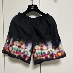 SVOLME ブラック ショートパンツ 夜景印刷 S — image 1