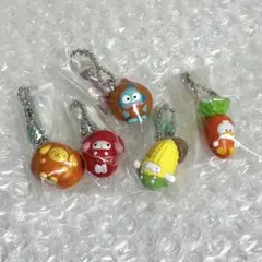 サンリオ ベジタブル マスコット 5点セット — image 1