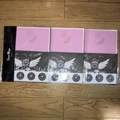 【３つセット】浜崎あゆみ　スクラッチ　レターセット　黒　Black 羽 — image 1